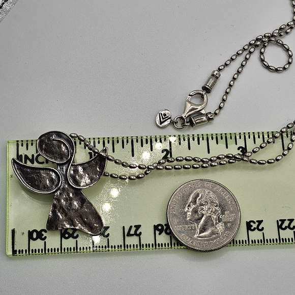 ⬇️Silpada Chain with Silpada “Watch Over Me" Angel Pendant/Pin ⬇️PRICE DROP⬇️ - Picture 12 of 15